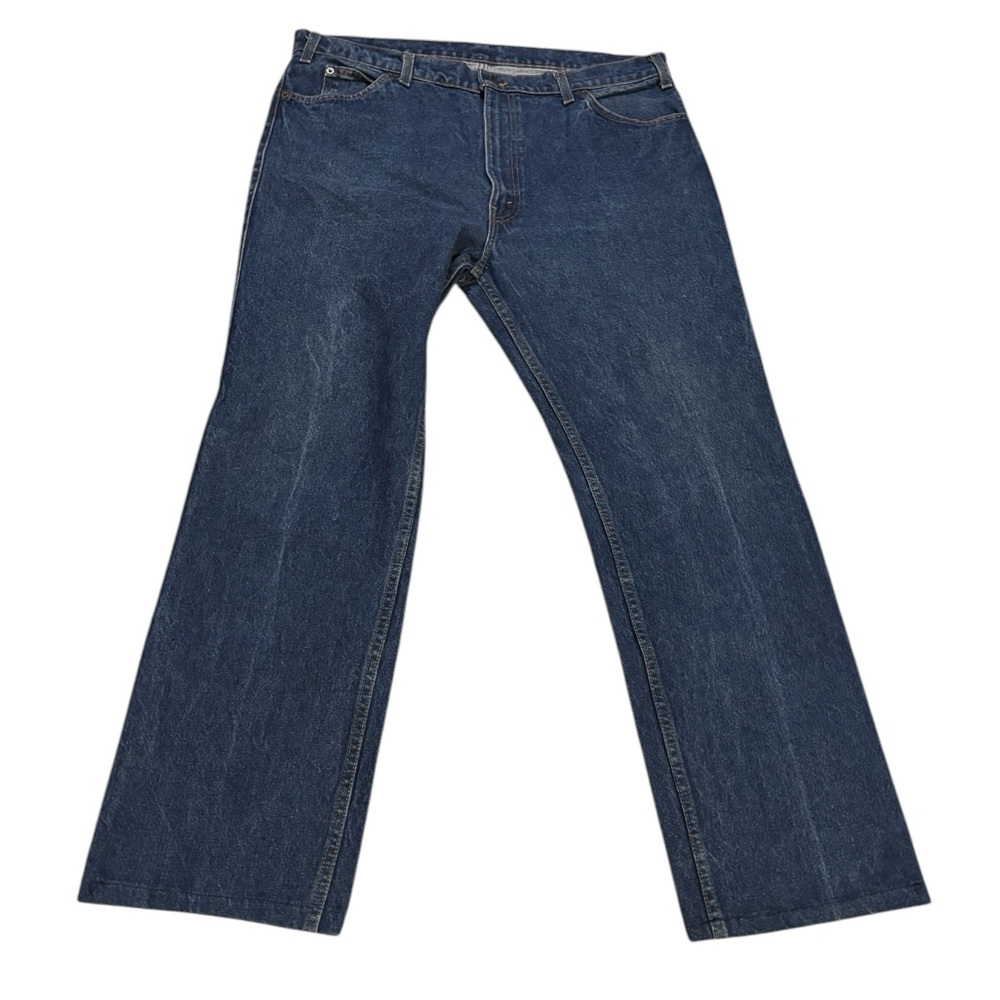 Levi’s Leather‎ Tab 549 Relaxed Fit Straight Jeans Medium Wash Blue Size 40x31